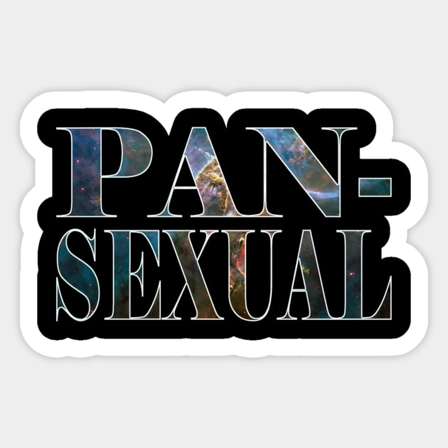 Pansexual Sticker by sambeawesome